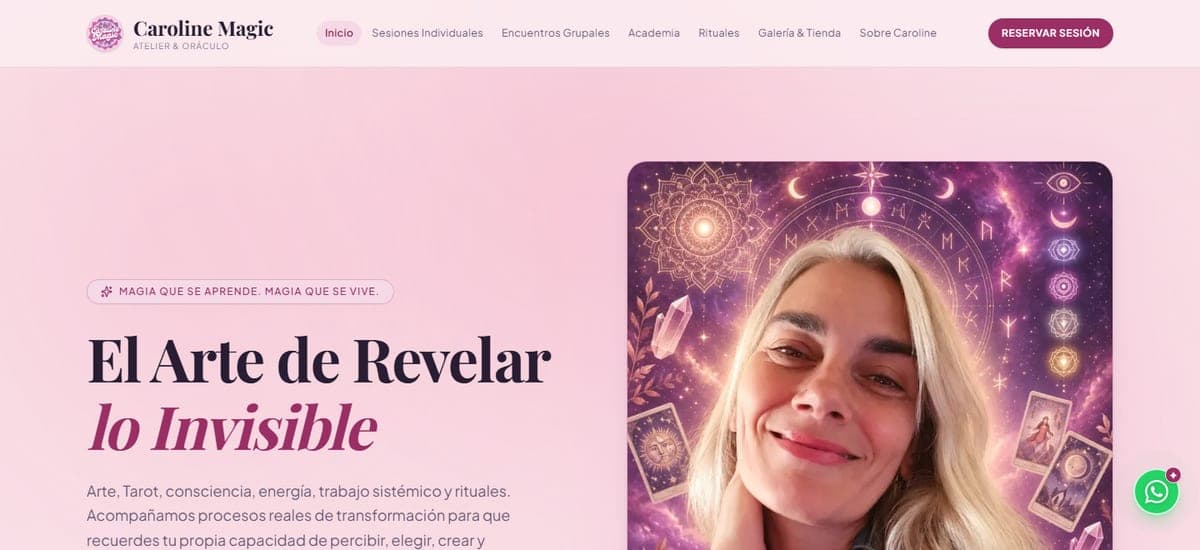Proyecto real: Caroline Magic